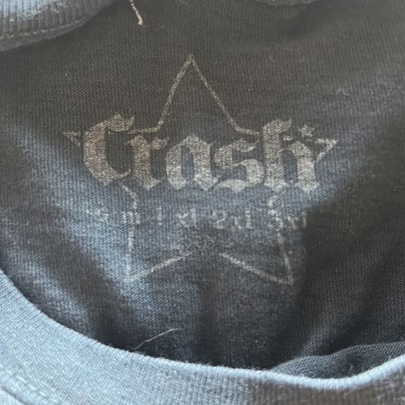 vintage crash T-shirt with Doberman pincher. Size small to medium - Picture 2 of 2